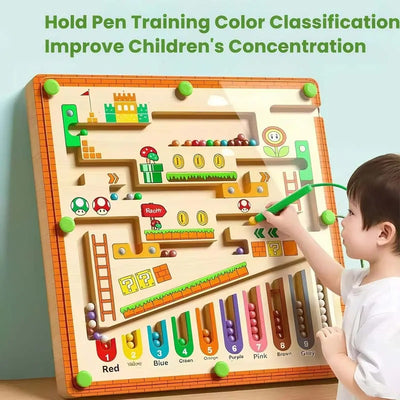 Montessori Magnetic Logic Board Game
